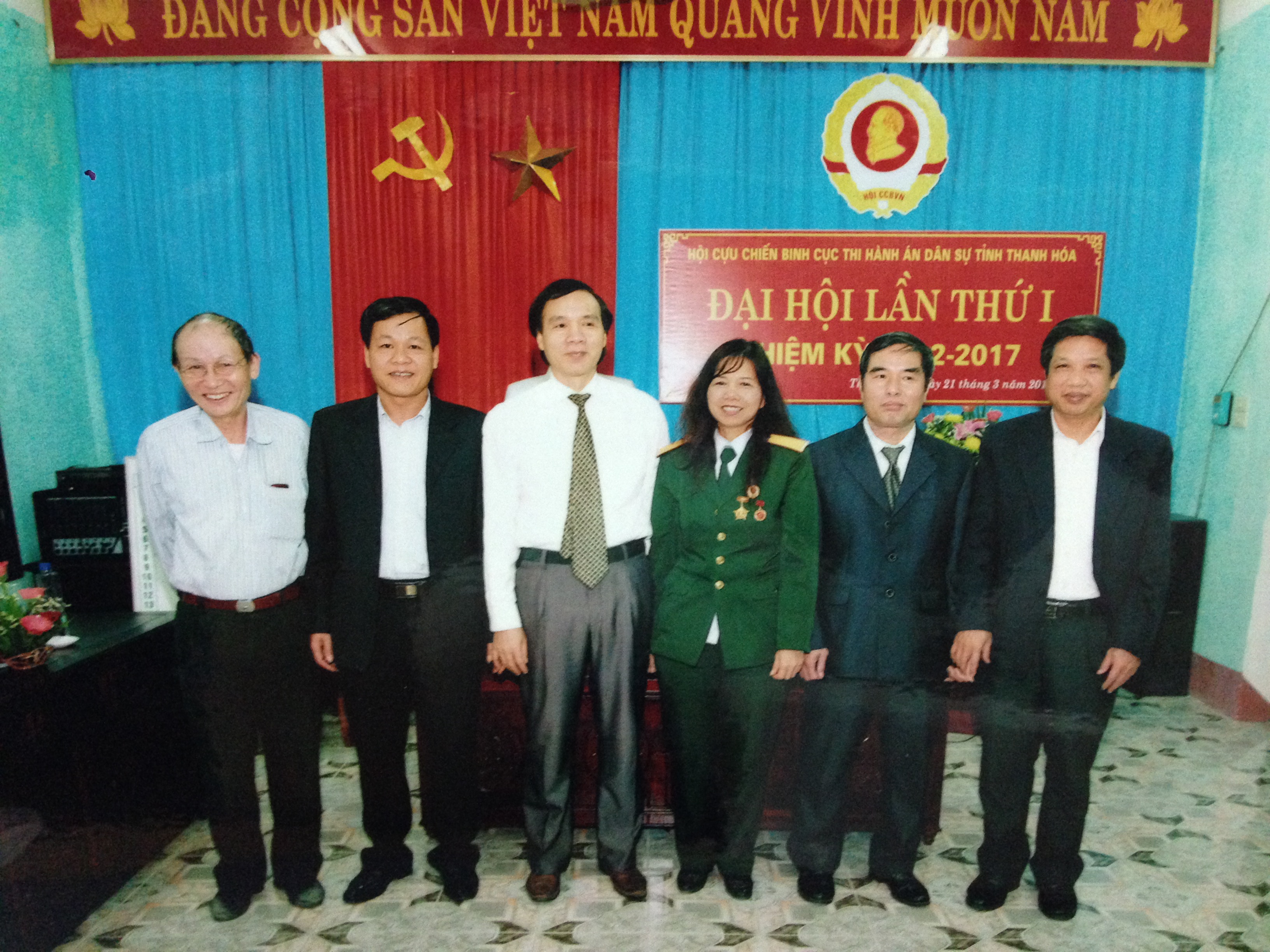 Hội Cựu chiến binh Cục Thi hành án dân sự tỉnh Thanh Hóa Đại hội lần thứ nhất, nhiệm kỳ (2012 - 2017)